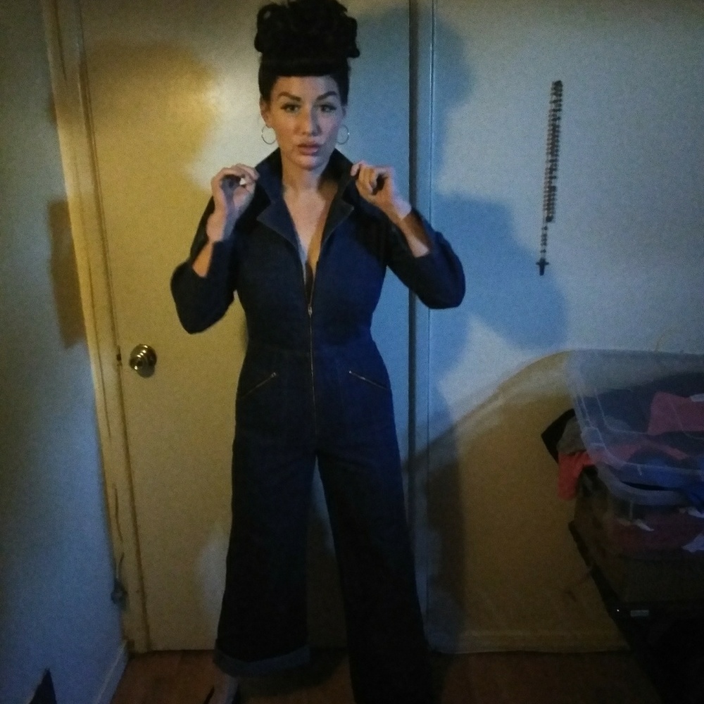 True Vintage Denim Coveralls